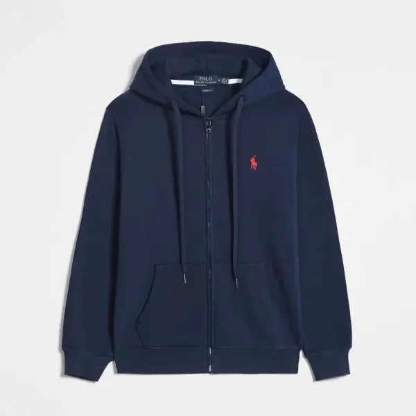 Polo Ralph Lauren Classic Full-Zip Hoodie Navy - 1