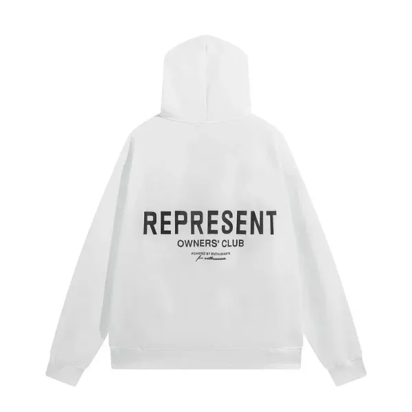 Represent Owners' Club White Hoodie - 1