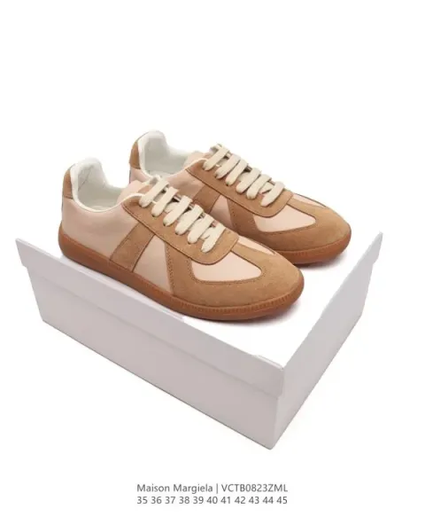 Maison Margiela Replica Sneakers Black/Beige/Gum Rubber Sneakers - 6