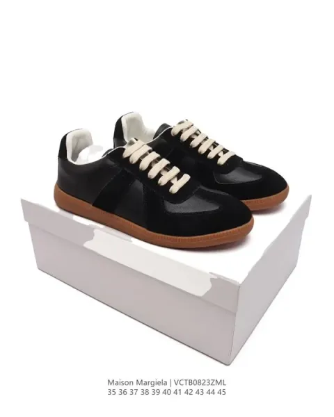 Maison Margiela Replica Sneakers Black/Beige/Gum Rubber Sneakers - 1