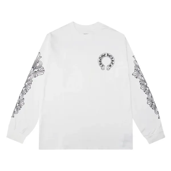 Chrome Hearts Long Sleeve T-Shirt White - 1