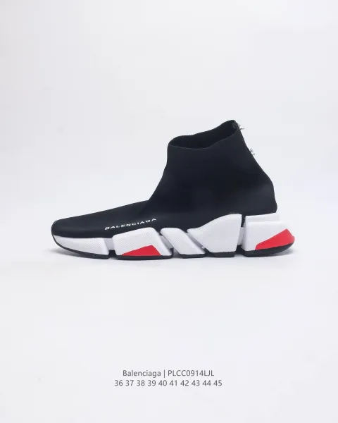 Balenciaga Speed Trainer Red Sneakers - 17