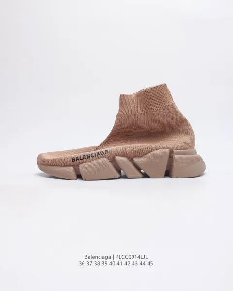 Balenciaga Speed Trainer Red Sneakers - 9
