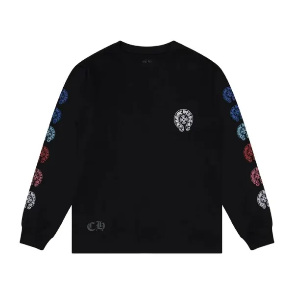 Chrome Hearts Long Sleeve Tee Black Multicolor - 1