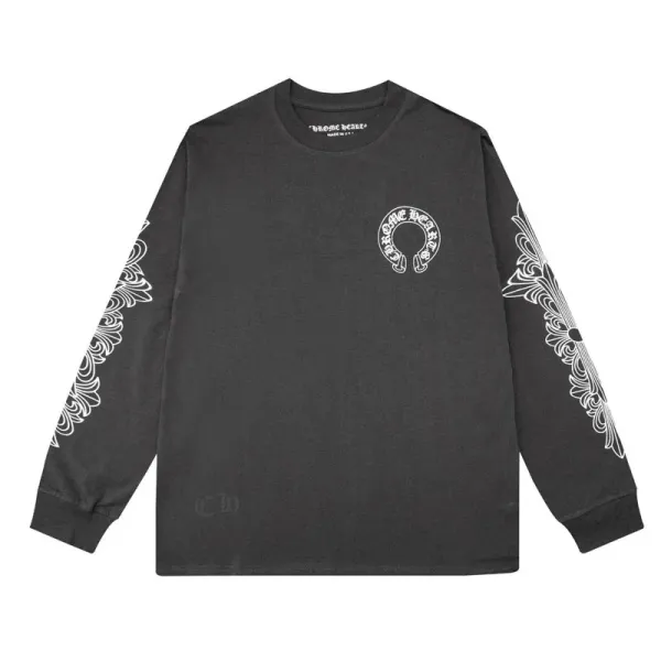 Chrome Hearts Long Sleeve T-Shirt Black - 1