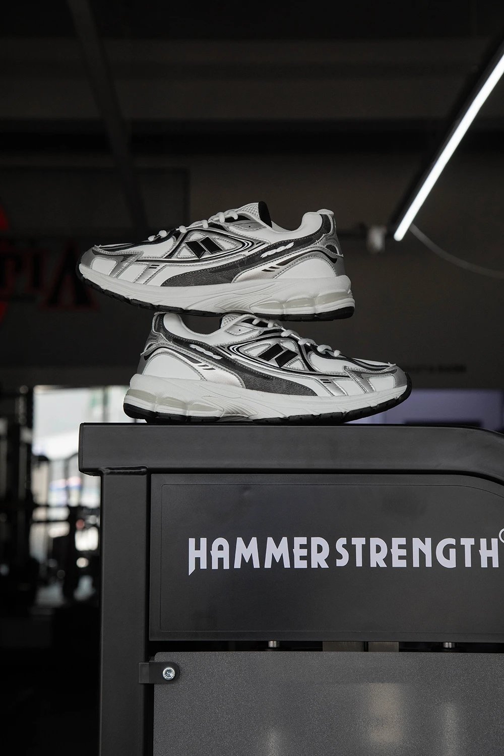 New Balance 2002R White Silver Black Sneakers Chunky Sneakers