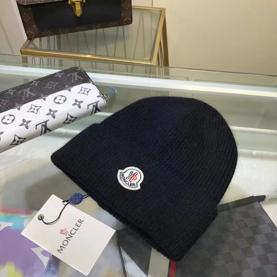 Moncler Ribbed Wool Beanie