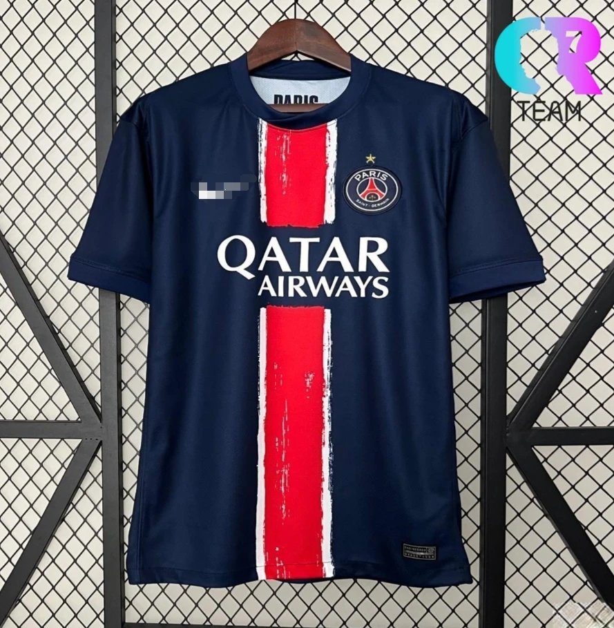 1-Star 24/25 PSG Home Jersey Fan Version Sizes S-4XL