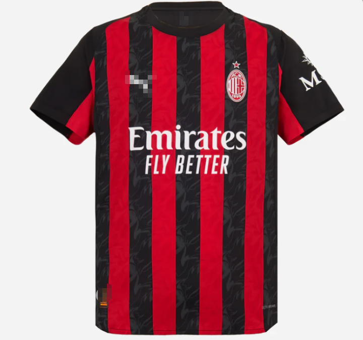 25/26 AC Milan Home Player Version Size:S-XXL