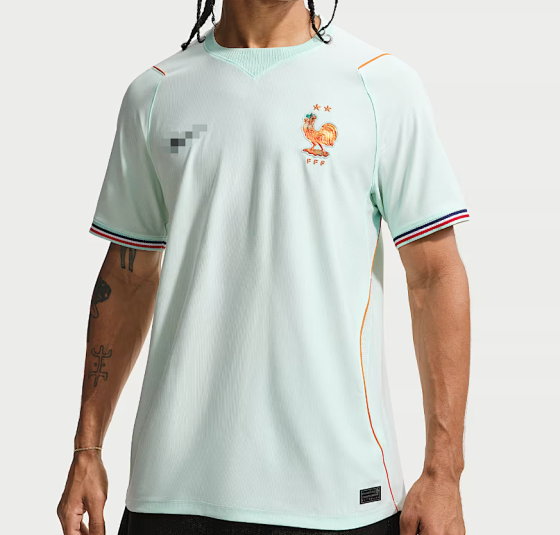 2026 France Away Jersey Men's Fan Version - World Cup
