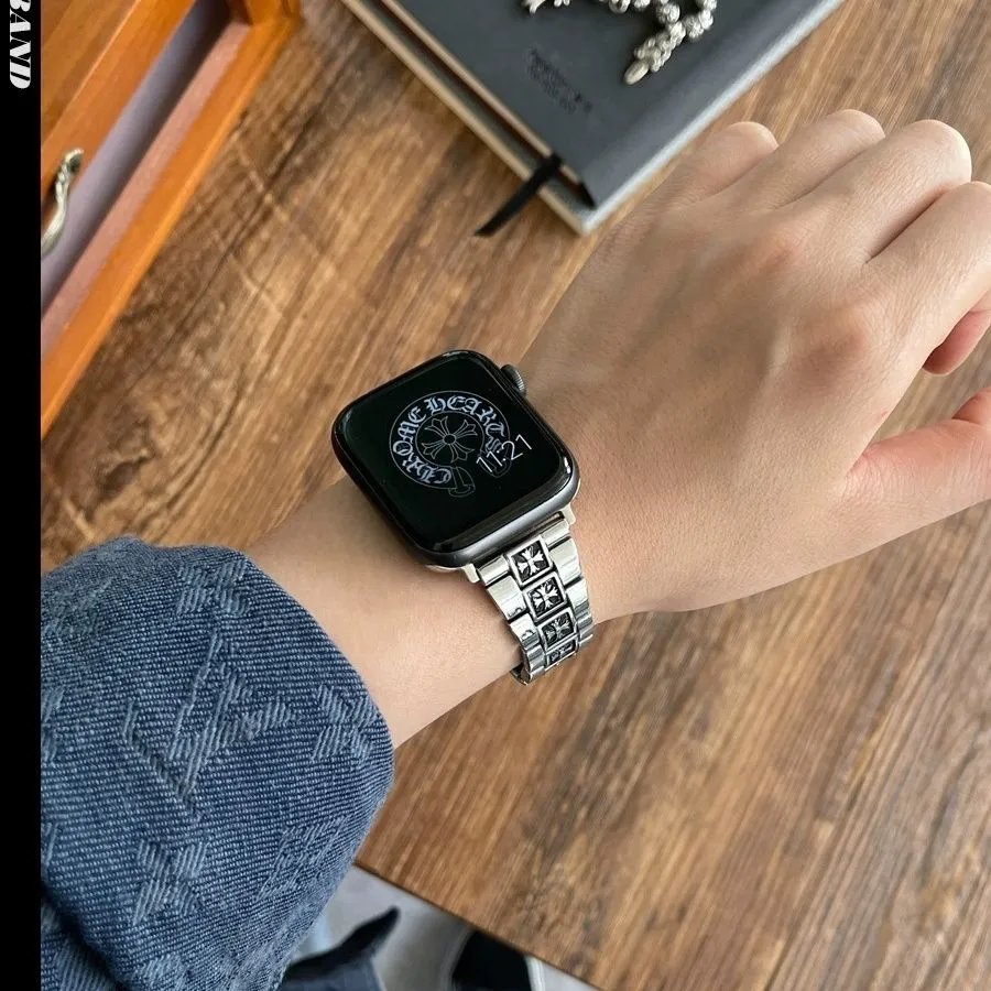 Apple Watch Black Metal Band S