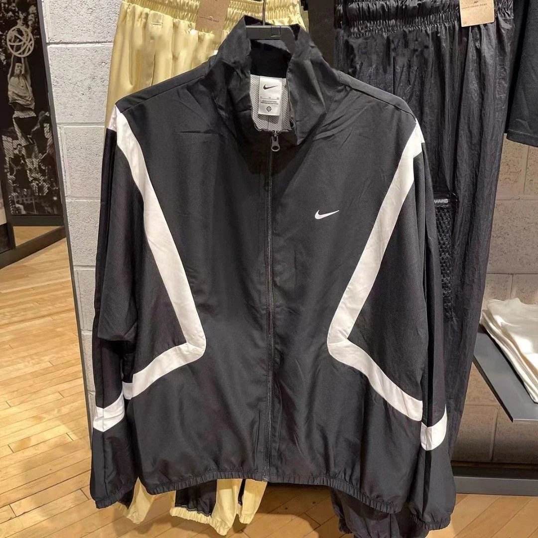 Nike Track Jacket Black White 