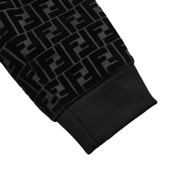 Fendi Jackets FF Monogram Hooded Zip Jacket product detail image 5
