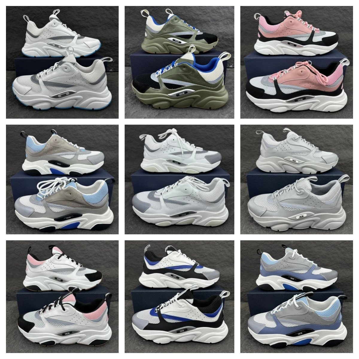 B2 * sports shoes made of black mesh fabric and technology fabric