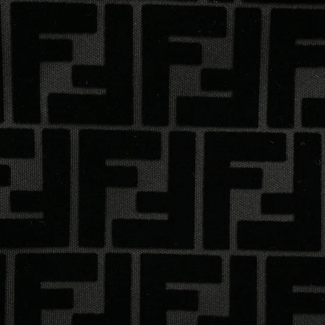 Fendi Jackets FF Monogram Hooded Zip Jacket product detail image 7