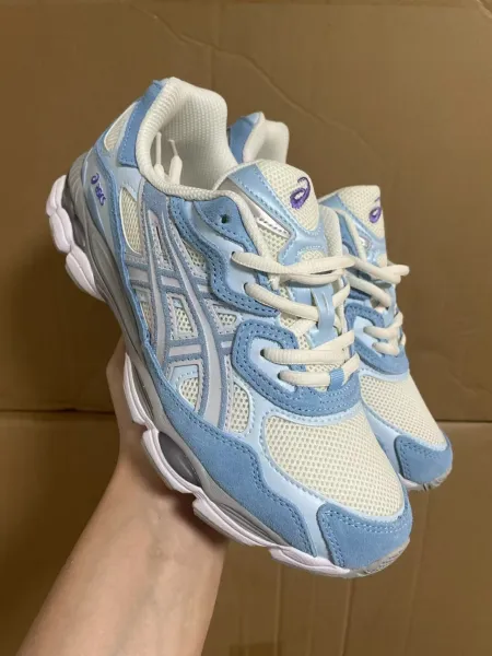 Asics Gel-Kayano 14 Sky Blue White Sneakers - 1