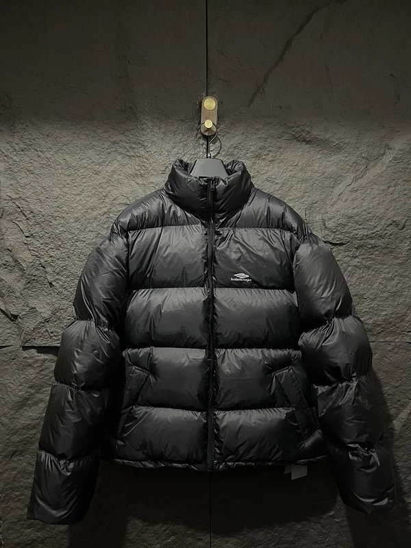 BLCG-Balenciag*-23new-Ski-Series-Padded-Jacket-Black