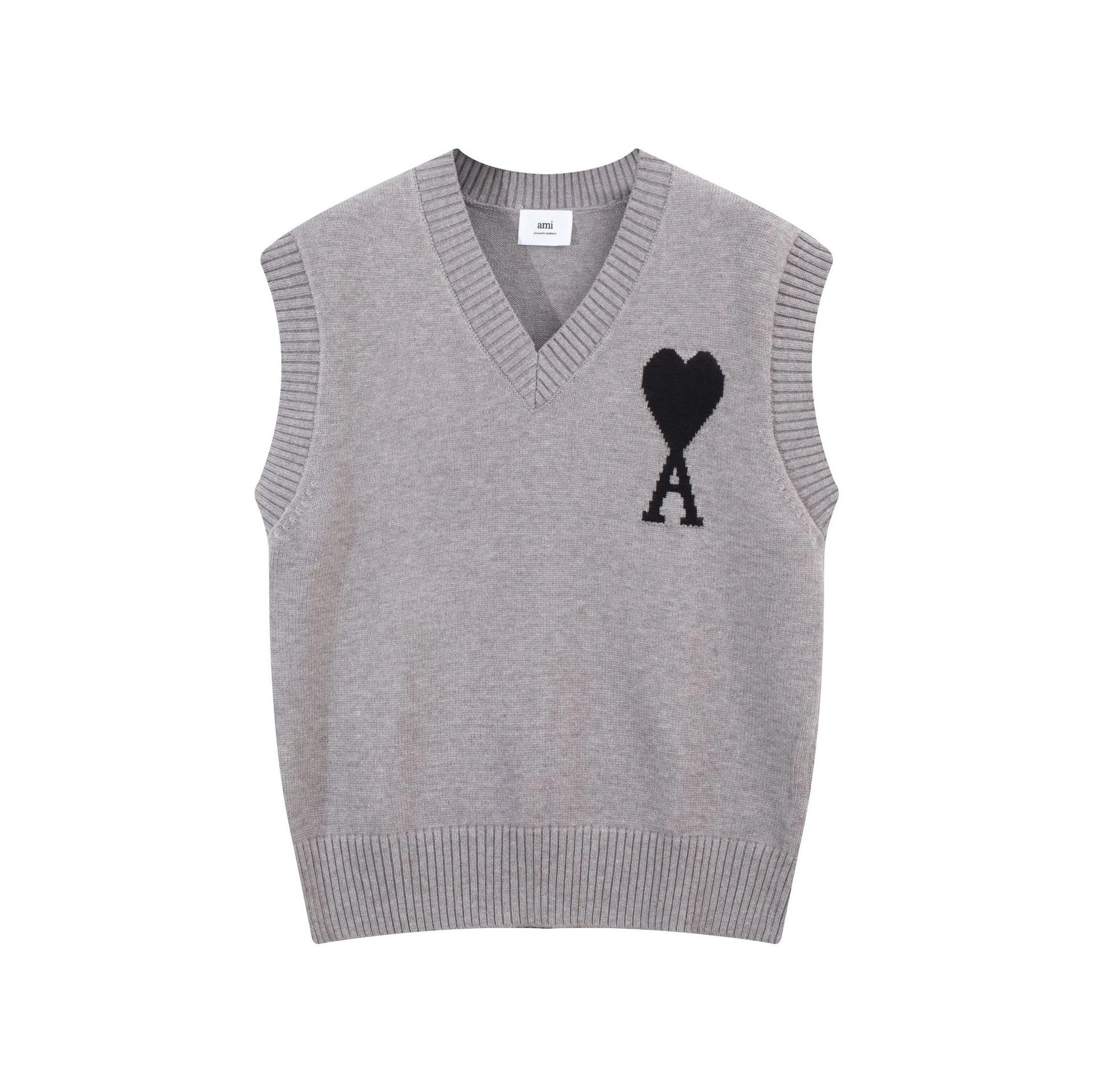 Ami No Sleeve Sweater