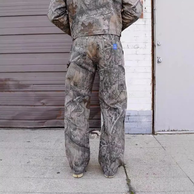 Forest Pattern Double Knee Denim: seller detail photo 2