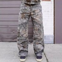 Forest Pattern Double Knee Denim — seller photo 4