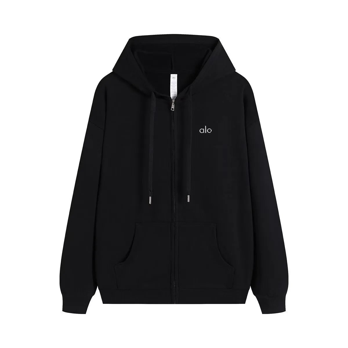 Black Zip-Up