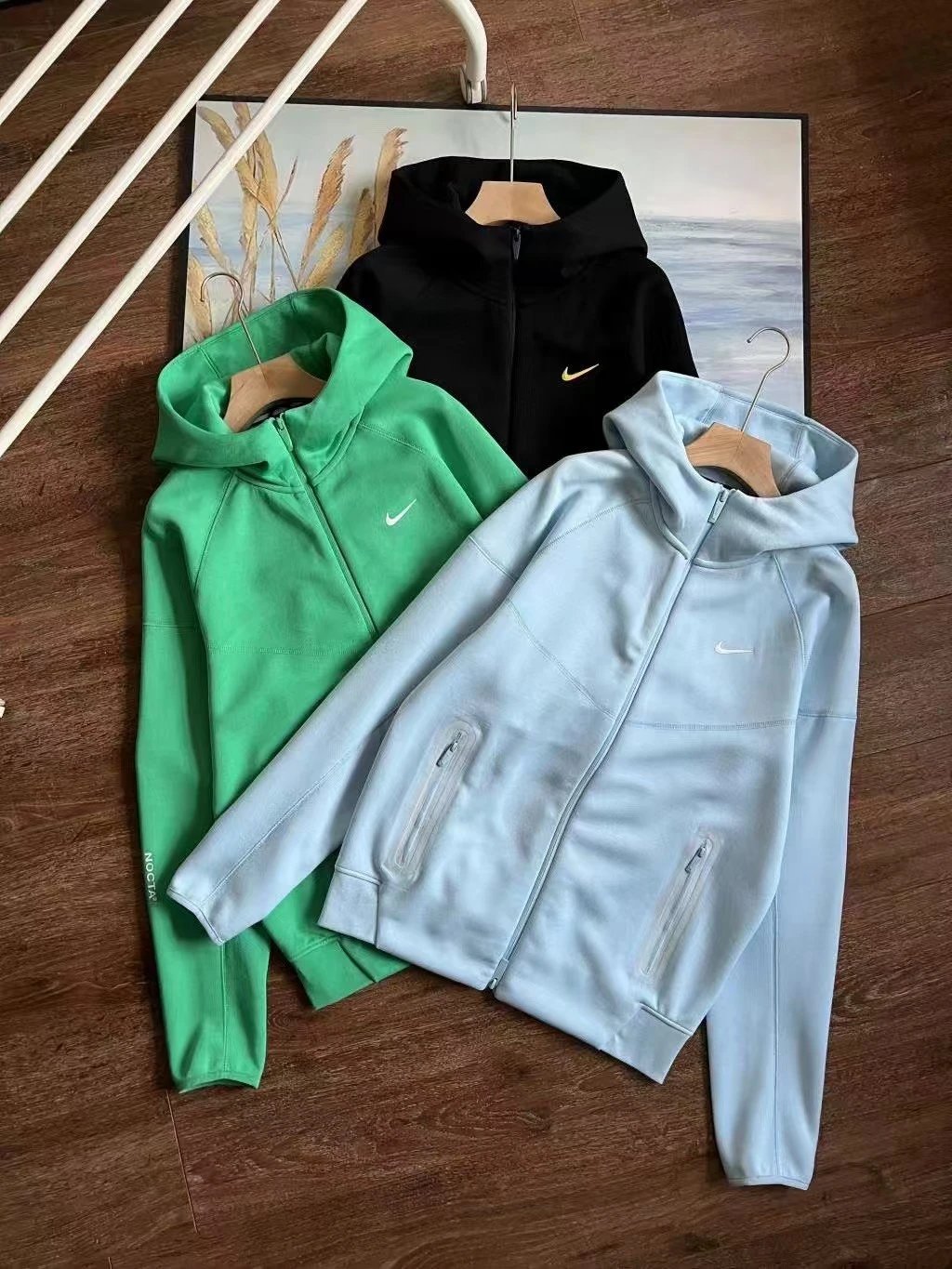 Knitted Hooded Training Jacket for Sports, Casual Wear, Windproof, Spring/Autumn New Arrival