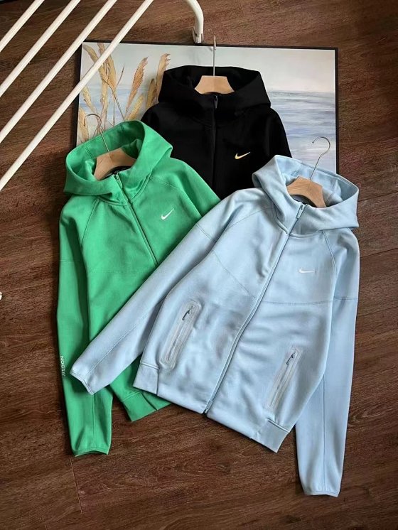 Knitted Hooded Training Jacket for Sports, Casual Wear, Windproof, Spring/Autumn New Arrival