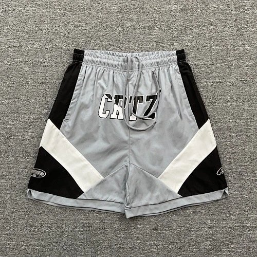 Corteiz Shorts Drawstring athletic — gray 3258#