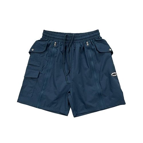 Corteiz Shorts Drawstring athletic — Blue 8252#