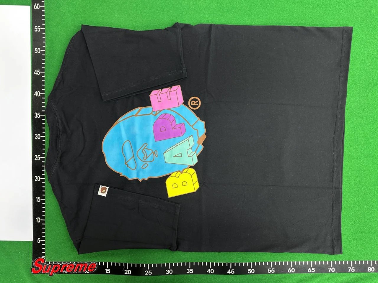 A Bathing Ape T-Shirts Head Graphic Short-Sleeve T-Shirt image 6