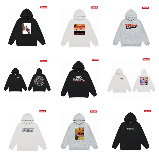 Supreme Hoodies & Sweatshirts Graphic Print Pullover Hoodie product detail image 1