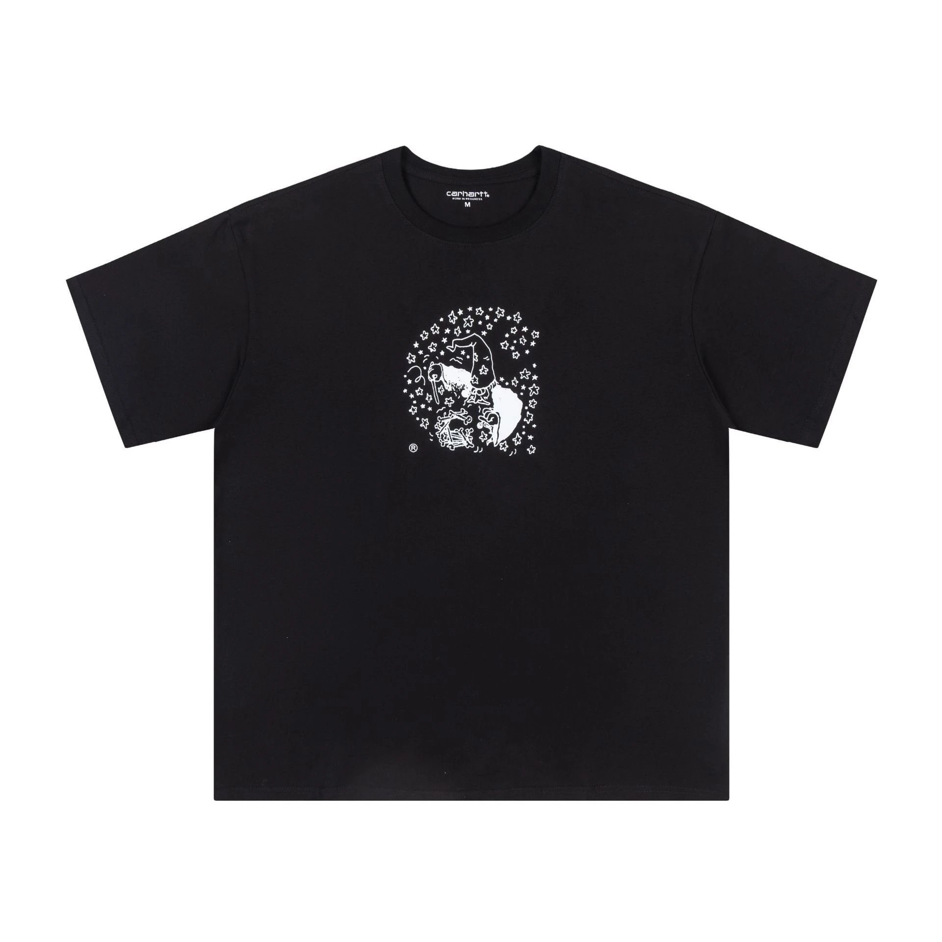 Carhartt T-Shirts Logo Print — 8019 black