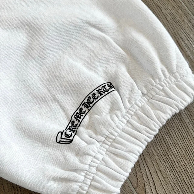 Chrome Hearts Trousers Drawstring Sweatpants with Cross Motifs product detail image 12