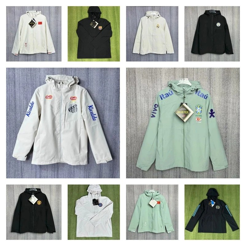 Sports jackets featuring natio