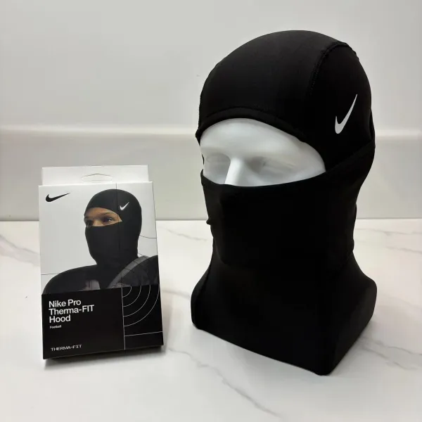 Nike Pro Thermo-FIT Hood Black Balaclava Activewear - 1