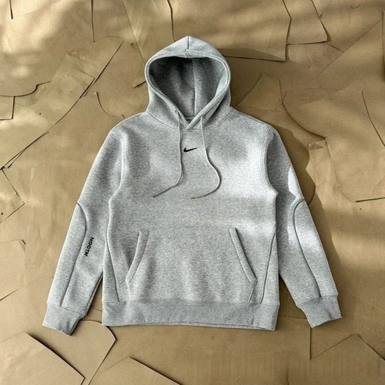 Nike Tracksuits NOCTA hooded zip-up tracksuit — 03 Reflective strip gray pullover sweater