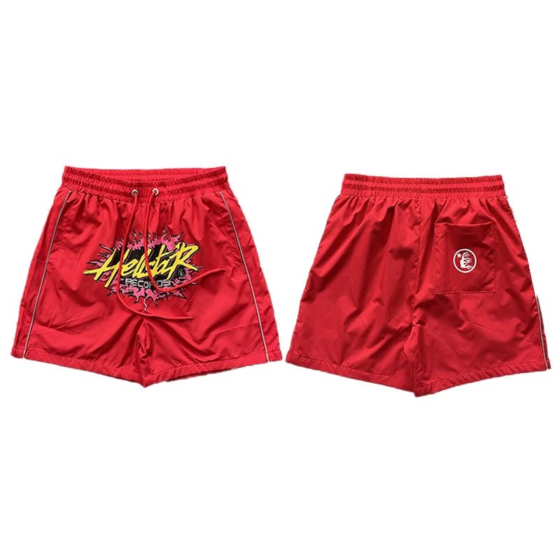Broken Planet Shorts Drawstring graphic image 9