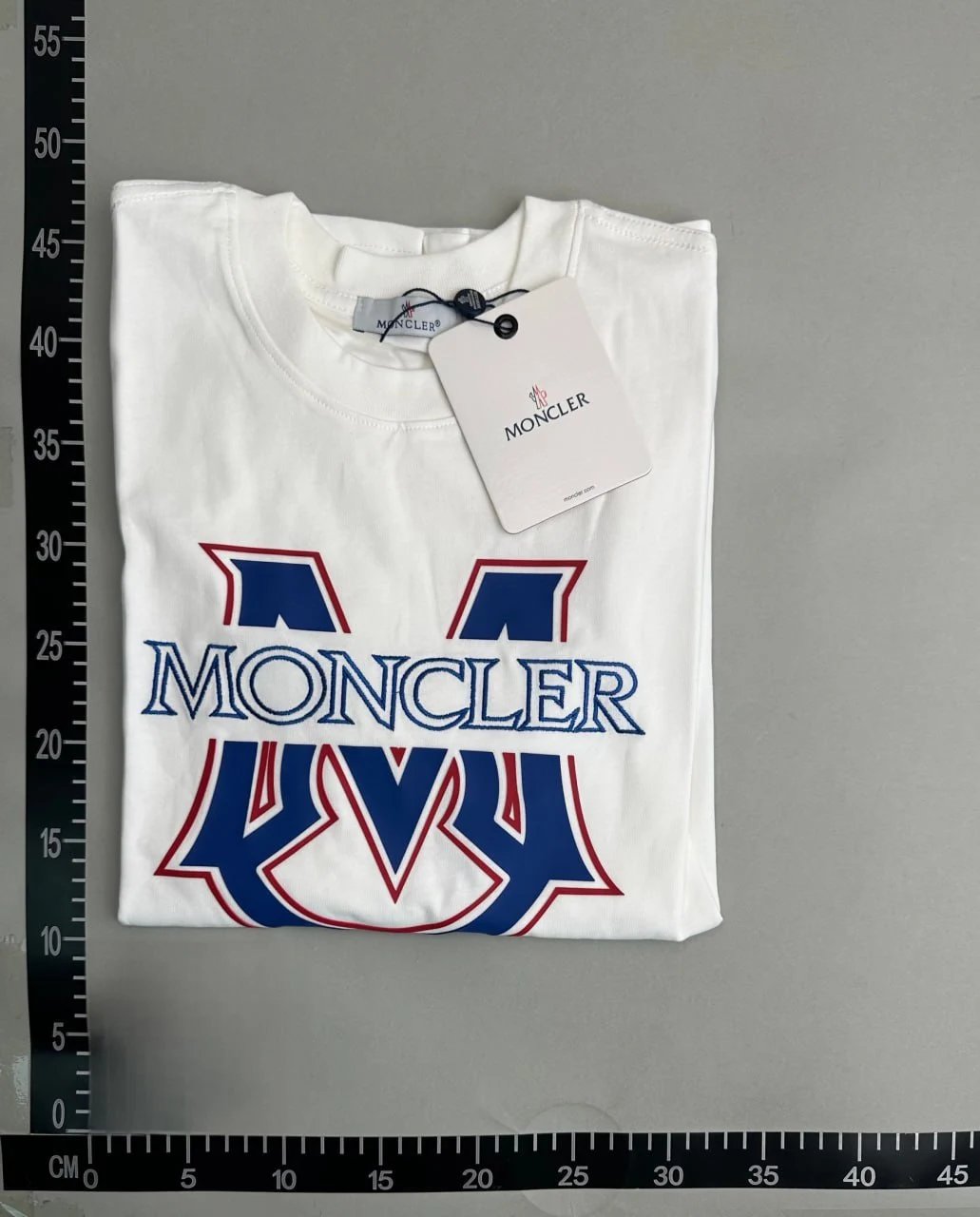 Moncler T-Shirts Logo Graphic Short-Sleeve Crewneck image 2