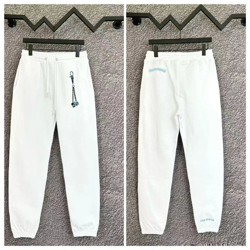Chrome Hearts Trousers Drawstring Sweatpants with Cross Motifs — C207