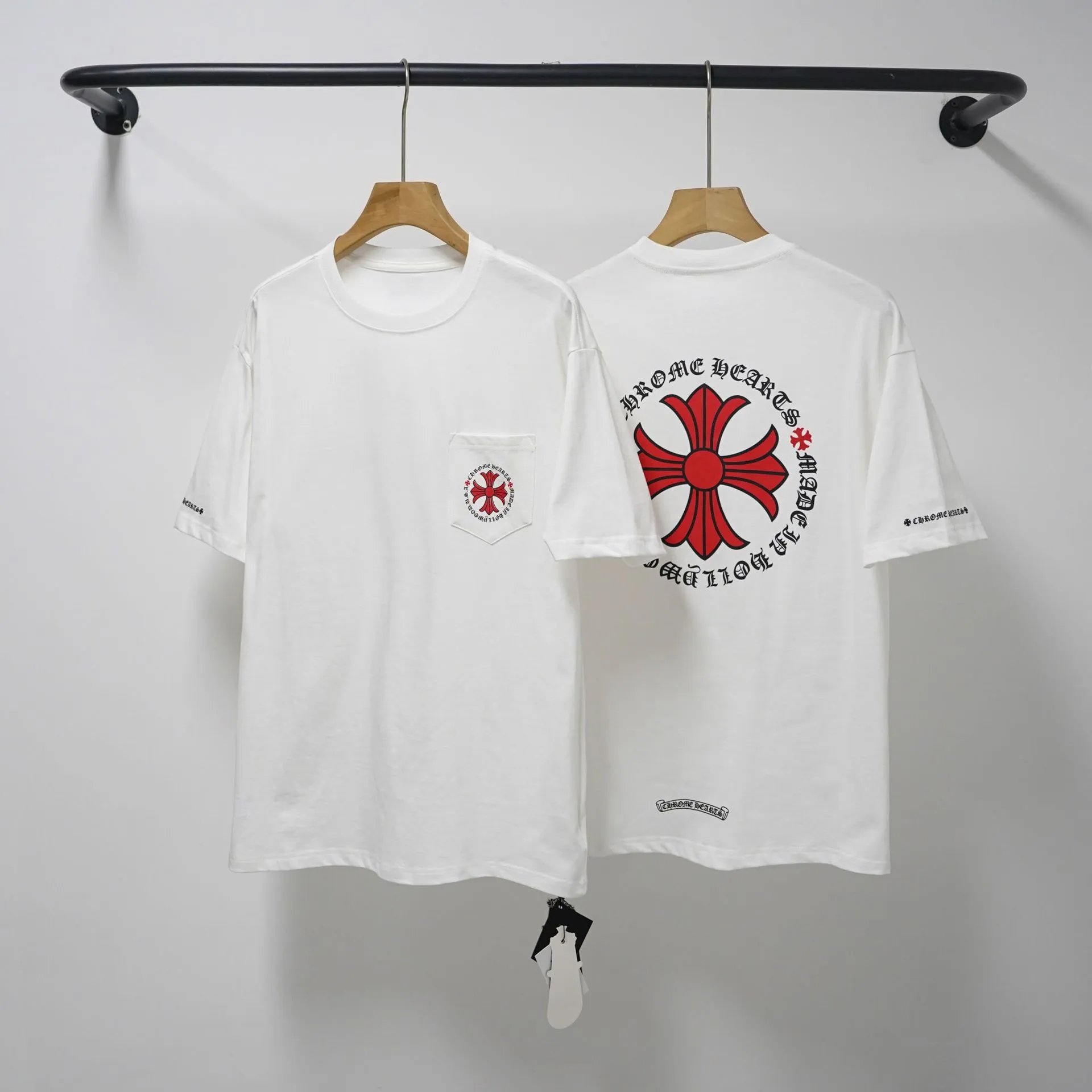 Chrome Hearts T-Shirts Oversized graphic pocket T-shirt — 1