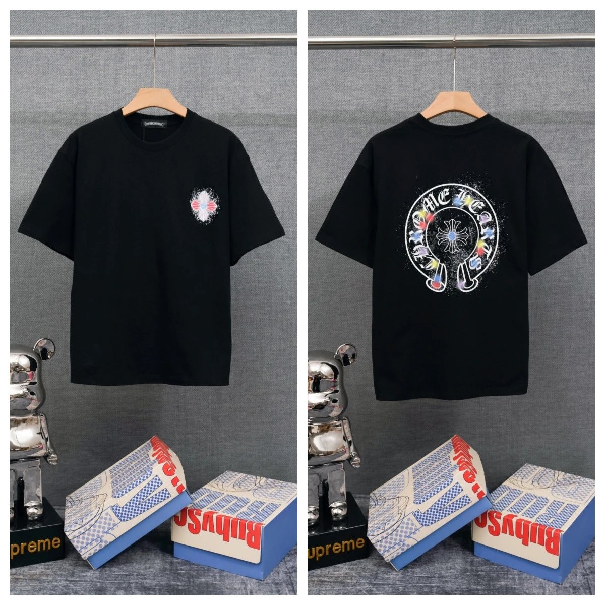 Chrome Hearts T-Shirts Cross Graphic — 2