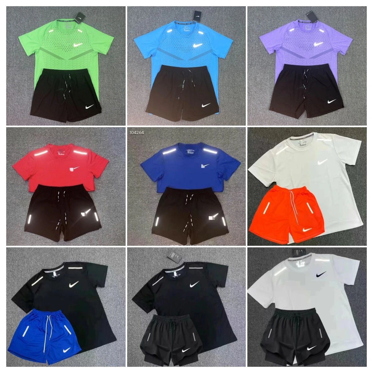 【L2N-6】Sports T-Shirt and Shorts Set