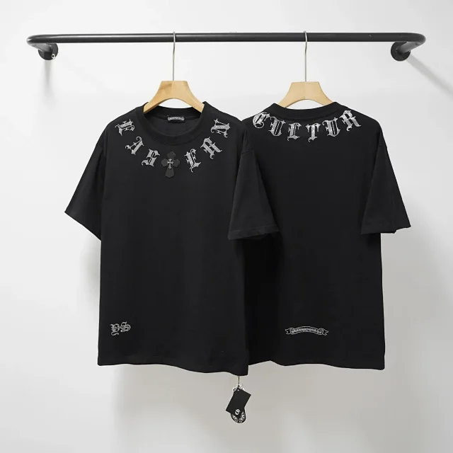 Chrome Hearts T-Shirts Oversized graphic pocket T-shirt product detail image 7