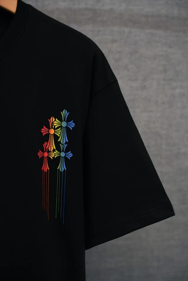 Chrome Hearts T-Shirts Graphic-print crewneck T-shirt product detail image 9