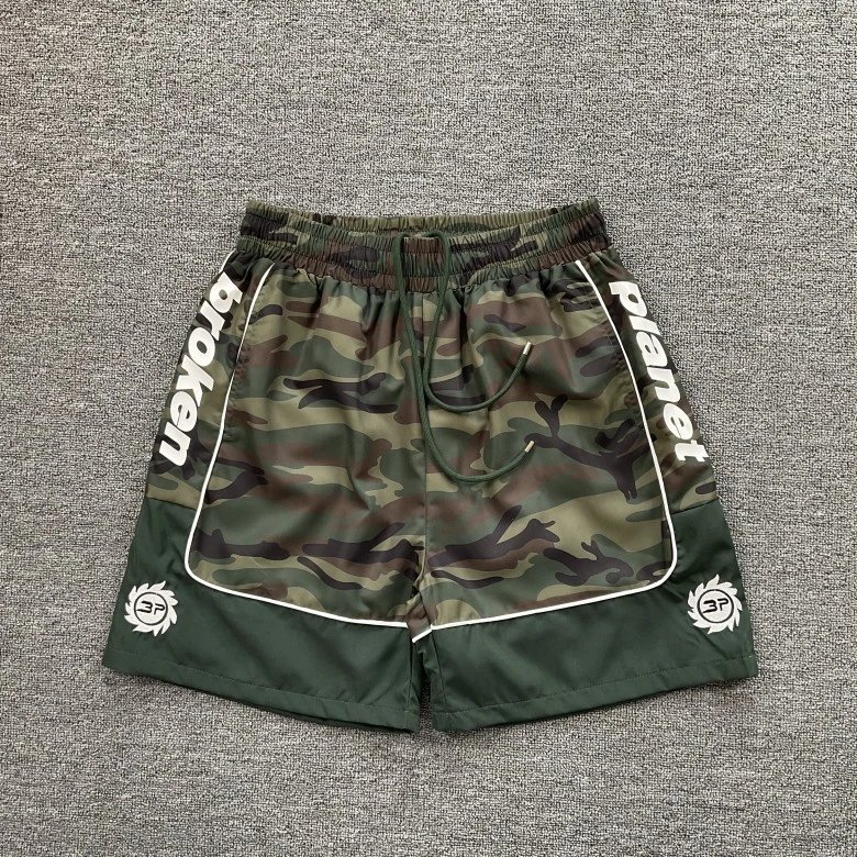 Broken Planet Shorts Drawstring athletic — 3171 army green