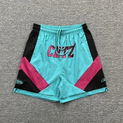 Corteiz Shorts Drawstring athletic — Blue 3258#