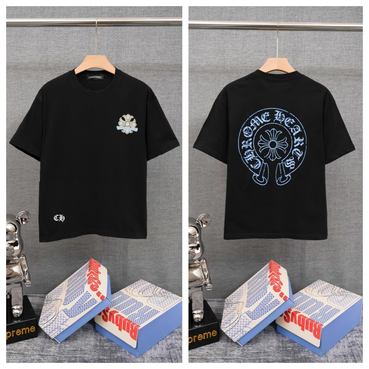 Chrome Hearts T-Shirts Cross Graphic — 34