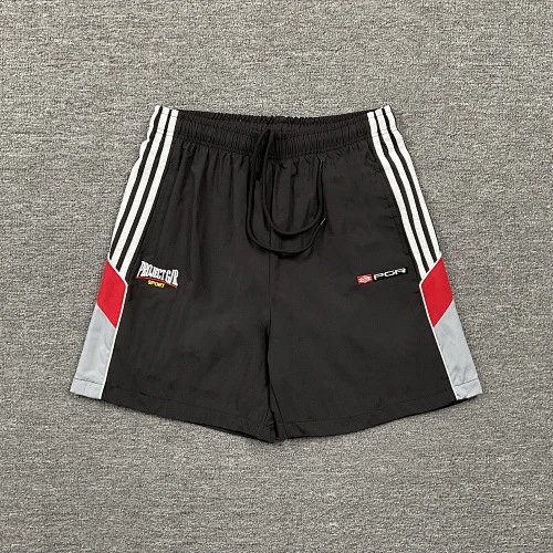 Corteiz Shorts CRTZ logo graphic drawstring — 6132 black