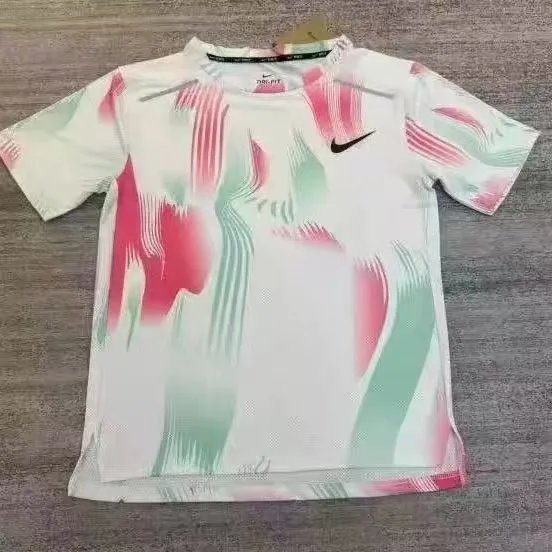 Nike T-Shirts Short-Sleeve Ankle Skeleton Graphic T-Shirt — white red short sleeve
