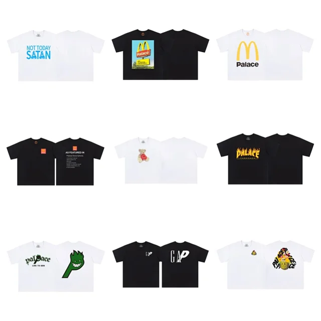 Palace T-Shirts Graphic logo print short-sleeve T-shirt product detail image 1